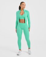 Adapt Seamless Jacket - Spring Mint - Image 3