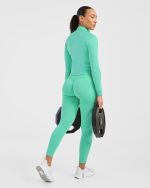 Adapt Seamless Jacket - Spring Mint - Image 8