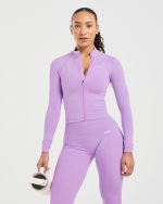Adapt Seamless Jacket - Spring Lilac - Image 8