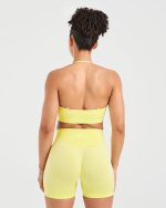 Adapt Seamless Sports Bra - Spring Yellow - Image 2