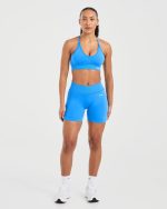 Adapt Seamless Sports Bra - Spring Cobalt - Image 3