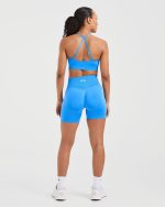 Adapt Seamless Sports Bra - Spring Cobalt - Image 4