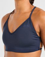 Essential Crossback Sports Bra - Deep Navy - Image 5