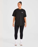 Mind Over Matter Oversized T Shirt - Black - Image 4