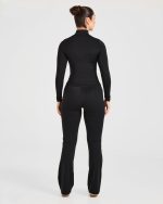 Sculpt Zip Jacket - Black - Image 4