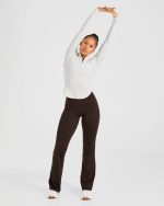Sculpt Zip Jacket - Marshmallow - Image 8