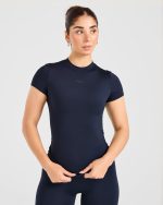 Sculpt T Shirt - Deep Navy - Image 7