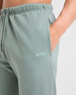 Craft Oversized Straight Leg Joggers - Vintage Sage - Image 5