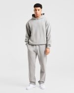 Craft Oversized Straight Leg Joggers - Misty - Image 7