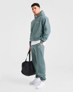 Essential Oversized Hoodie - Dusty Blue - Image 8