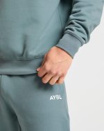Essential Oversized Sweater - Dusty Blue - Image 5