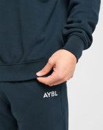 Essential Oversized Sweater - Navy - Image 6