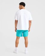 Core 7" Shorts - Aqua Blue - Image 4