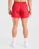 Core 5" Shorts - Chilli Red - Image 2