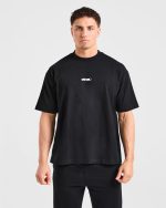 Orbit Oversized T Shirt - Black - Image 2