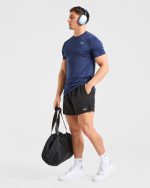 Origin T Shirt - Navy - Image 7