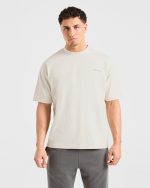 Blur Oversized T Shirt - Off White - Image 2