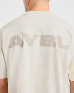 Blur Oversized T Shirt - Off White - Image 5