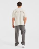 Blur Oversized T Shirt - Off White - Image 3