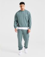 Essential Oversized Sweater - Dusty Blue - Image 3