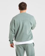 Craft Oversized Sweater - Vintage Sage - Image 2