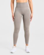 Empower Seamless Leggings - Taupe - Image 2