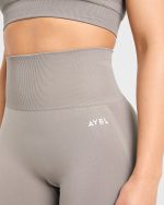 Empower Seamless Leggings - Taupe - Image 5