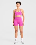 Empower Seamless Shorts - Magenta - Image 4