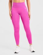 Empower Seamless Leggings - Magenta - Image 2