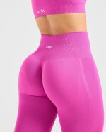 Empower Seamless Leggings - Magenta - Image 6