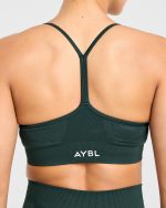 Empower Seamless Sports Bra - Dark Green - Image 6