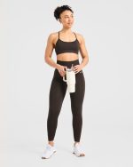 Empower Seamless Sports Bra - Cocoa Brown - Image 8