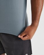 Ascend Seamless T Shirt - Slate Blue - Image 6
