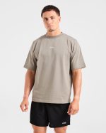 Rebound T Shirt - Dusky  Olive - Image 2