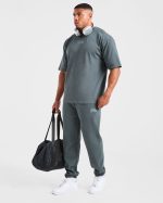 Lifting Club Gothic Oversized Joggers - Iron Slate - Image 7