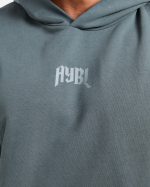 Lifting Club Gothic Oversized Hoodie - Iron Slate - Image 6