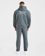 Lifting Club Gothic Oversized Hoodie - Iron Slate - Image 4