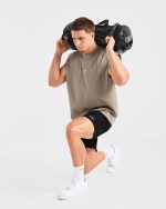Rebound Tank - Dusky Olive - Image 8