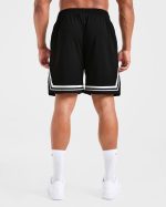 Rebound Stripe Shorts - Black - Image 2