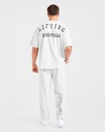Lifting Essentials Oversized T Shirt - Grey Marl - Image 4