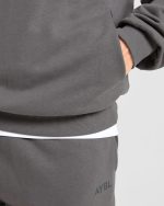 Craft Oversized Hoodie - Charcoal - Image 5