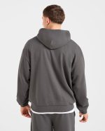 Craft Oversized Hoodie - Charcoal - Image 2