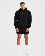 Craft Oversized Hoodie - Black - Image 3