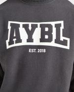 Academy Oversized Sweater - Charcoal - Image 5