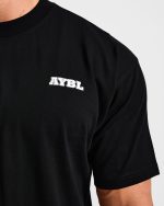 Global Oversized T Shirt - Black/Red - Image 6