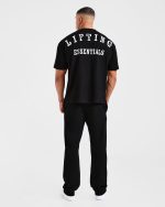Lifting Essentials Oversized T Shirt - Black - Image 4