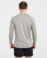 Essential Long Sleeve T Shirt - Olive Smoke - Image 2