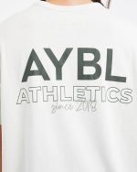AYBL Athletics Oversized T Shirt - Off White/Green - Image 6