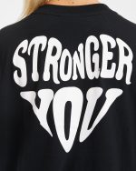 Stronger You Oversized T Shirt - Black - Image 6