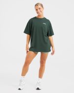 Do It For You Oversized T Shirt - Forest Green - Image 3